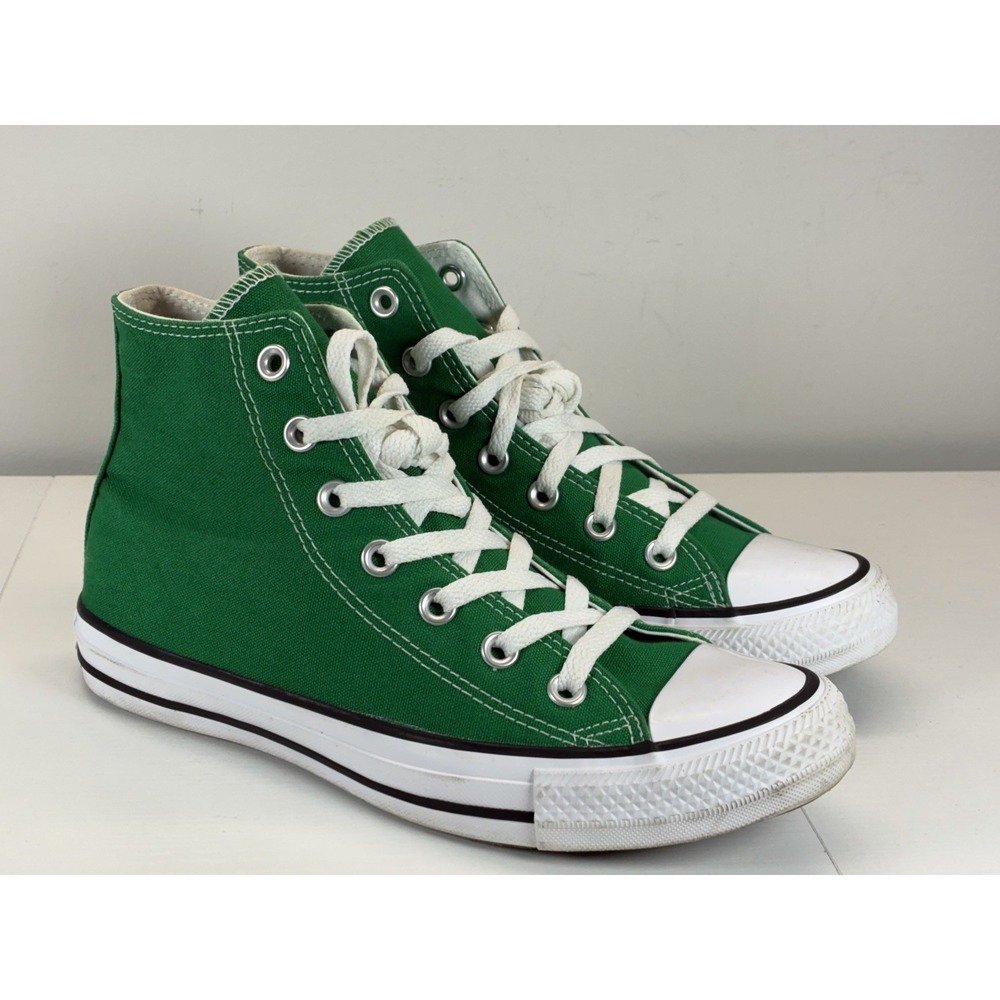 Converse Chuck Taylor All Star Classic Green High Top Sneakers Women Sz 8